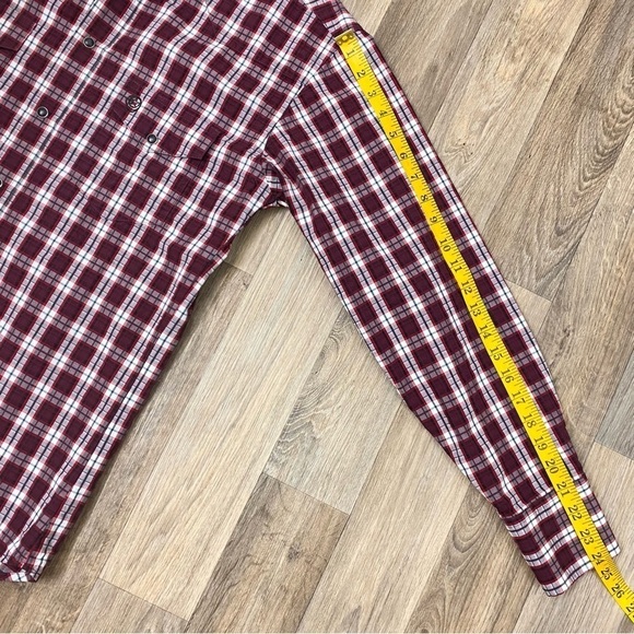 GEORGE STRAIT Wrangler Western snap blue button down shirt Mens size S - Picture 5 of 6